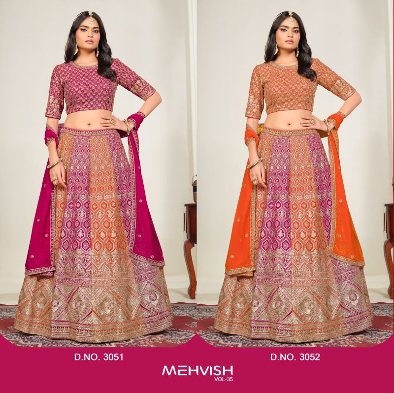 20260720153448.mehvish vol 3517845433681659616692 Mehvish Vol 35 Faux Georgette Embroidered Lehenga Choli Rehmat Boutique Mehvish Vol 35 Faux Georgette Embroidered Lehenga Choli Rehmat Boutique