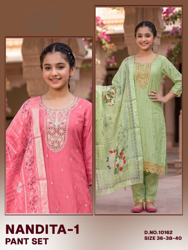 20260723124136.217847999291181176314 Nandita 10162 And 64 Silk Kids Kurti Set Wholesale Price Rehmat Boutique Nandita 10162 And 64 Silk Kids Kurti Set Wholesale Price Rehmat Boutique